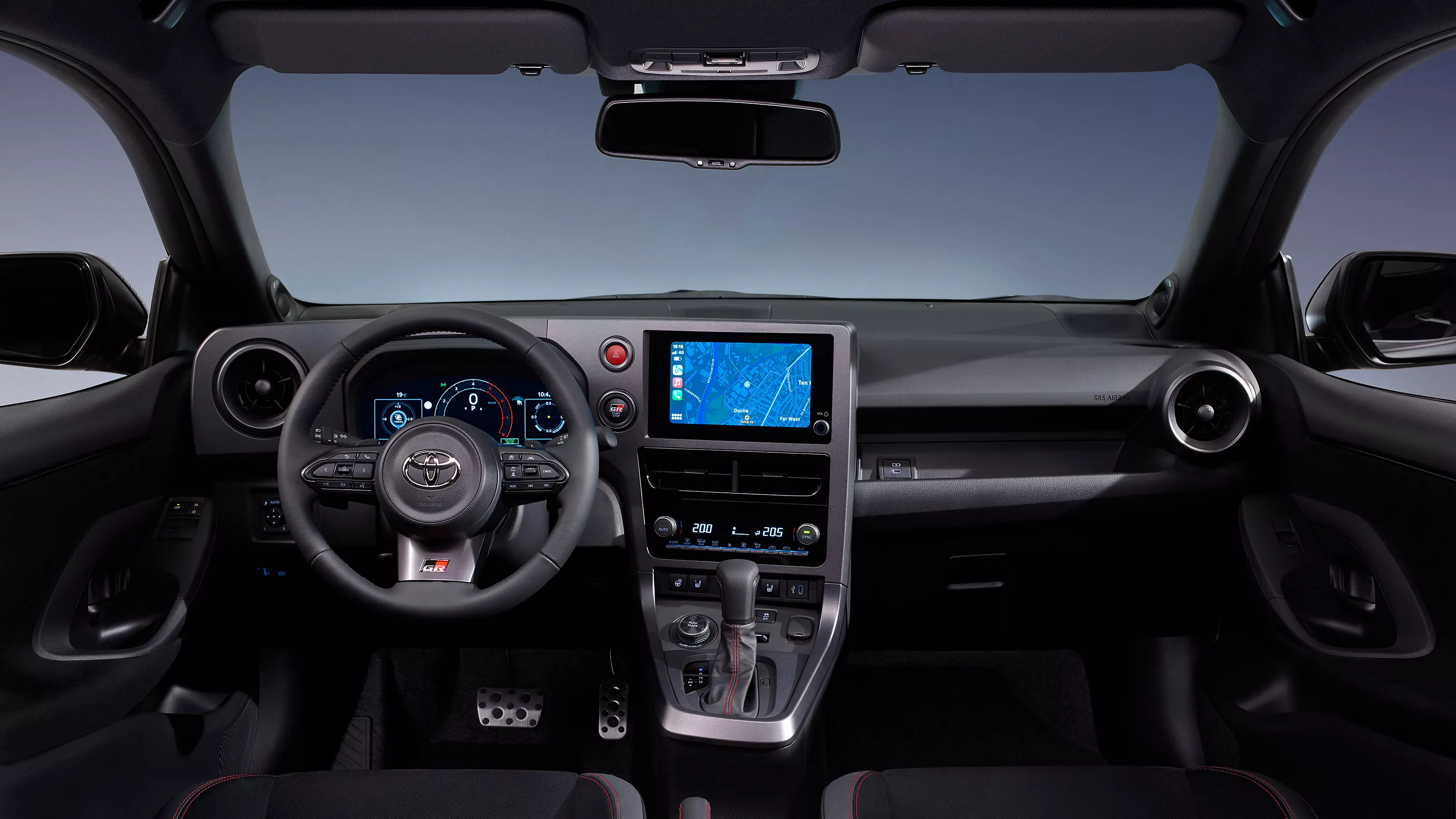 inside car button