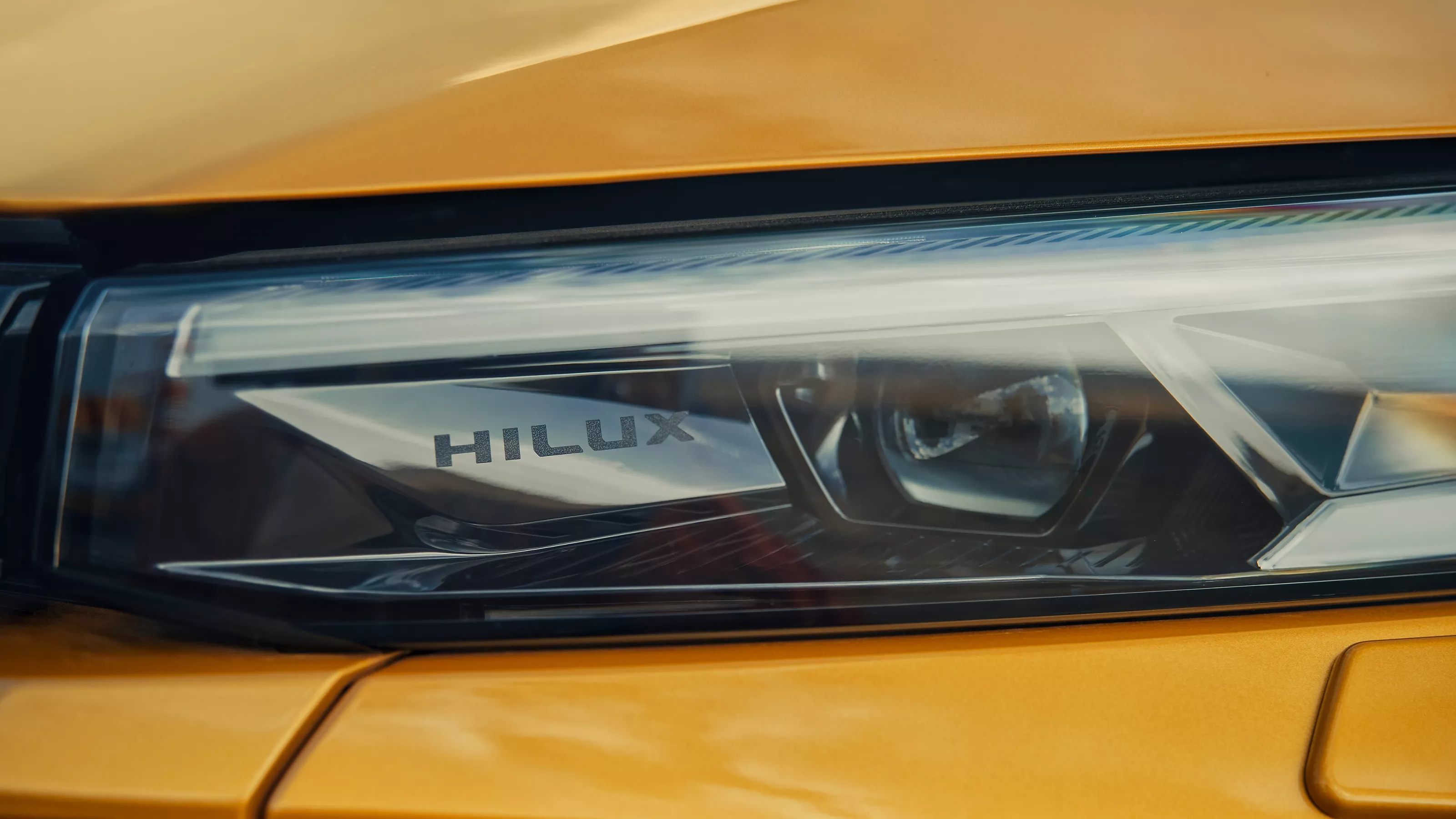 Hilux naujasis žibintų dizainas