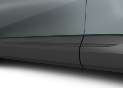 Šoninių durų moldingų komplektas matinė pilka