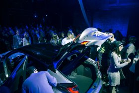 Kviestiniams svečiams pristatytas naujasis TOYOTA miesto visureigis
