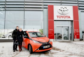 Savaitgalis su "Aygo" suteikė gerų emocijų
