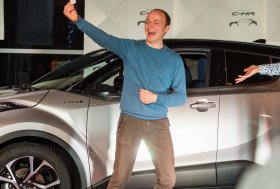 Magiškas TOYOTA C-HR vakaras
