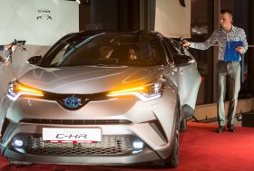 Magiškas TOYOTA C-HR vakaras