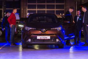 Magiškas TOYOTA C-HR vakaras