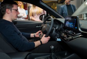 Magiškas TOYOTA C-HR vakaras