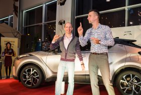 Magiškas TOYOTA C-HR vakaras