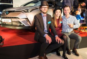 Magiškas TOYOTA C-HR vakaras