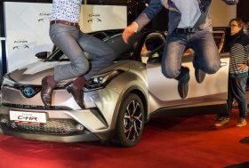 Magiškas TOYOTA C-HR vakaras