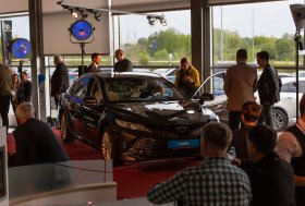 CAMRY pristatymas MOTOTOJA salone (FOTO galerija)