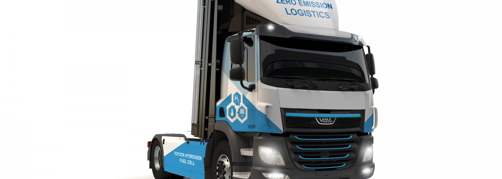 Vandenilio kuro elementų sunkvežimiai, skirti dekarbonizuoti Toyota logistiką Europoje