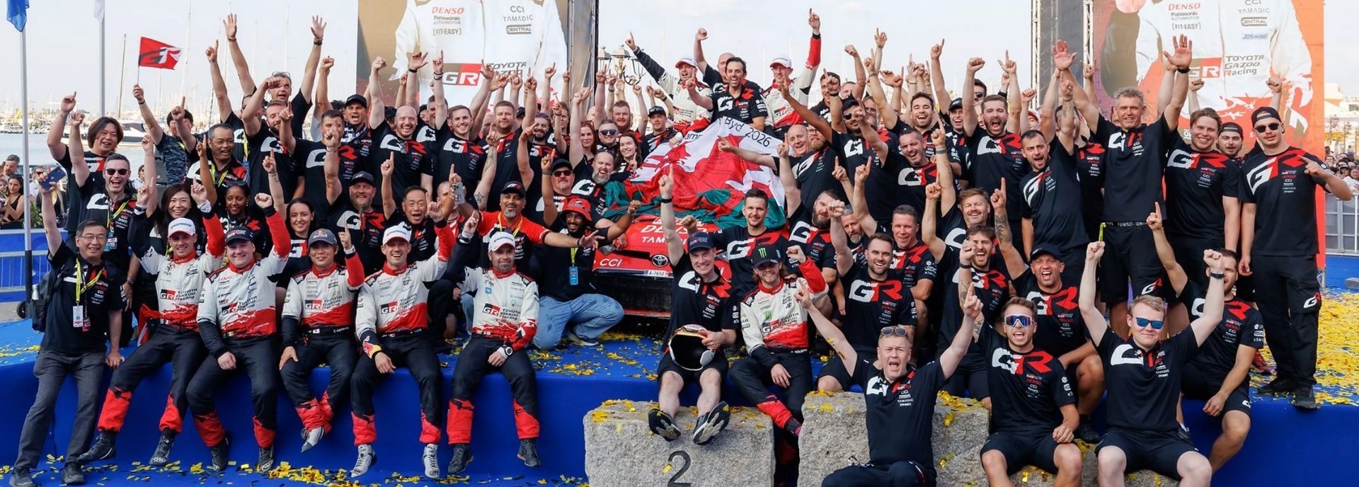 TOYOTA GAZOO Racing World Rally Team – 2026 m. WRC čempionai visose trijose kategorijose